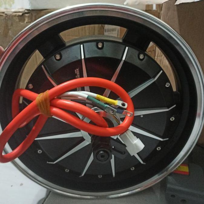 Dinamo Bldc 17" 48V - 72V 2000W Hub Motor Listrik