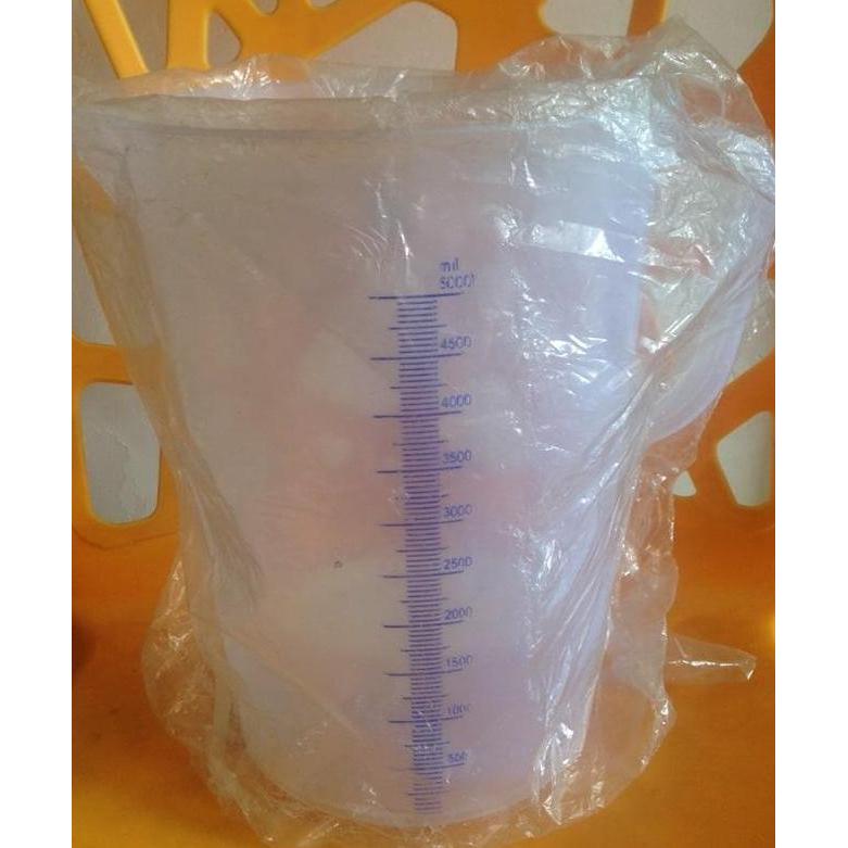 Gelas Takar Ukur 5 Liter Green Leaf 1835 Takaran