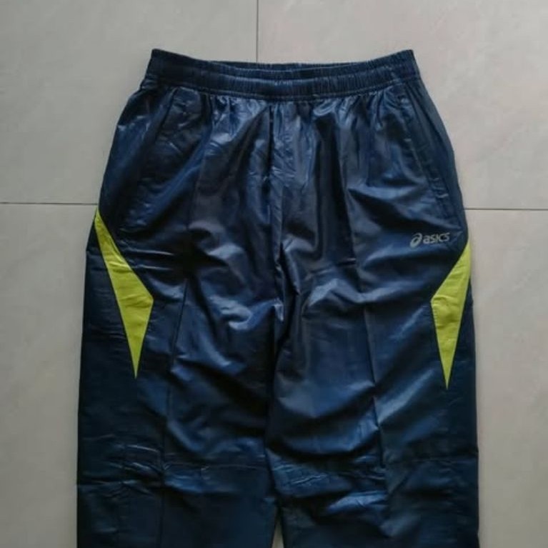 Celana Training Parasut ASICS Size 75/M Original Second