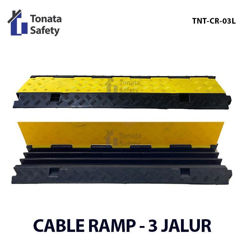SPEED BUMP CABLE RAMP PELINDUNG KABEL 3 LINE