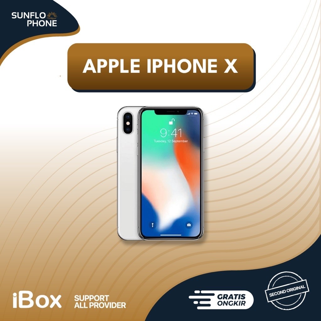 IPHONE X EX IBOX RESMI ORIGINAL MURAH MULUS BERGARANSI