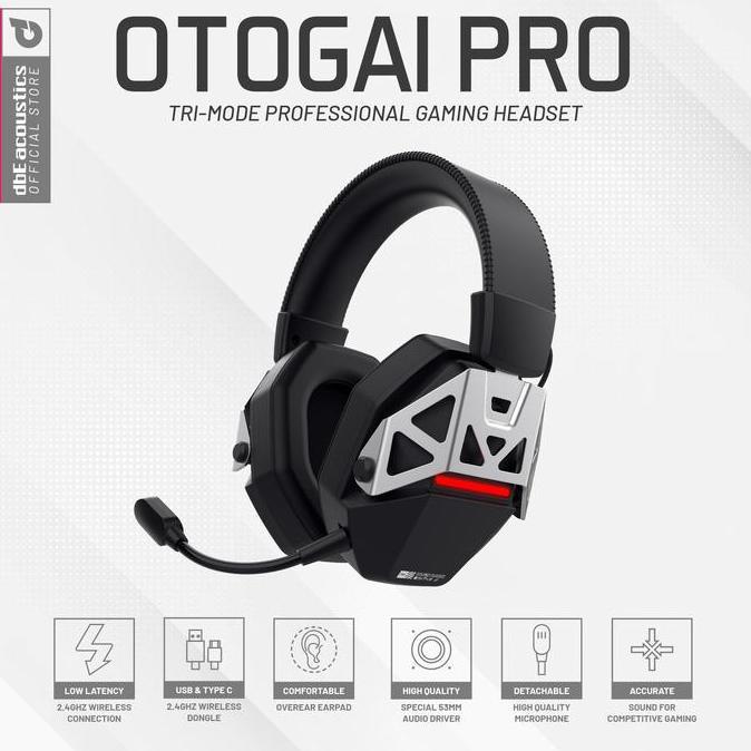 dbE Otogai Pro Tri-Mode Proffessional Gaming Headset Wireless