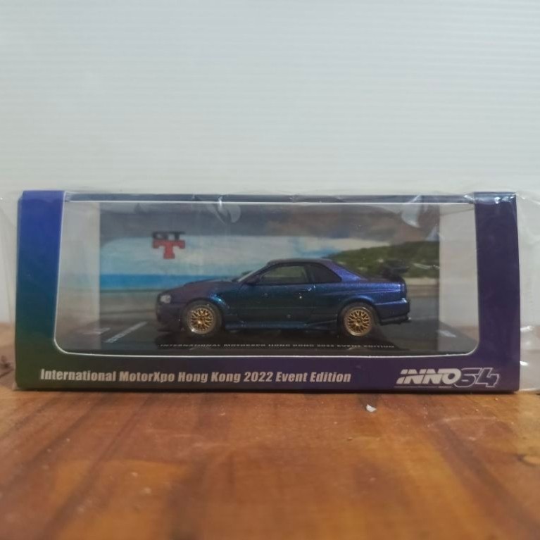 INNO 64 NISSAN R34 GTT midnight purple