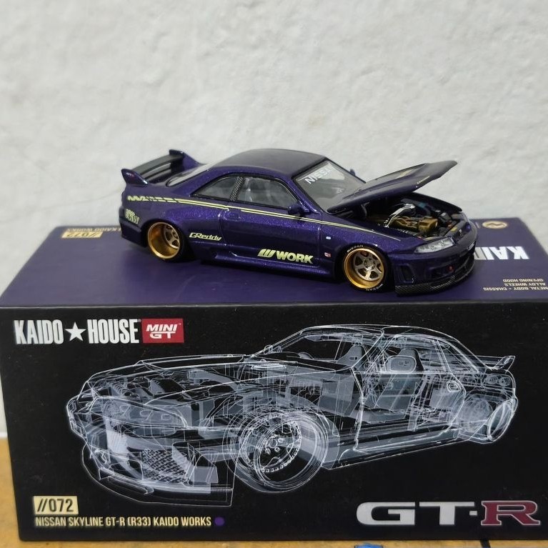 Kaido House Skyline R33 purple