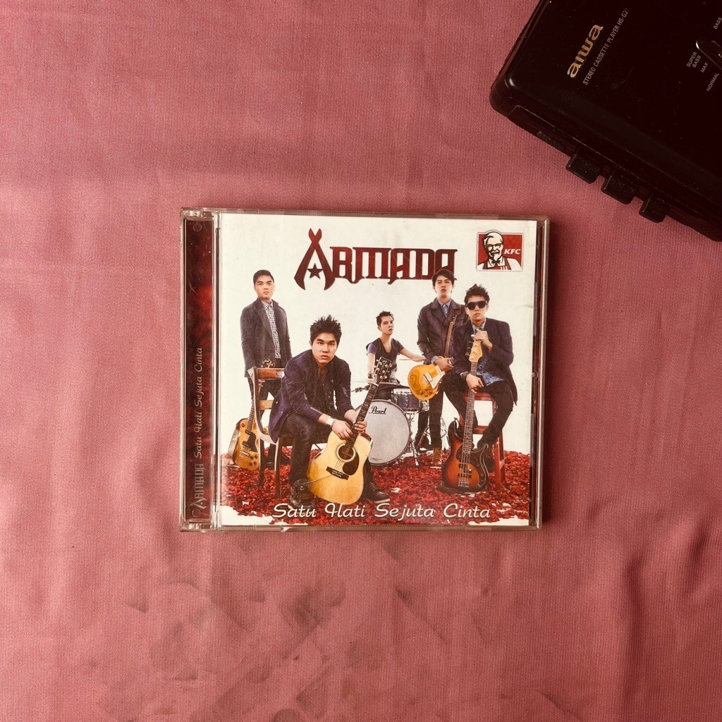 CD Armada Satu Hati Sejuta Cinta Kfc Original Preloved