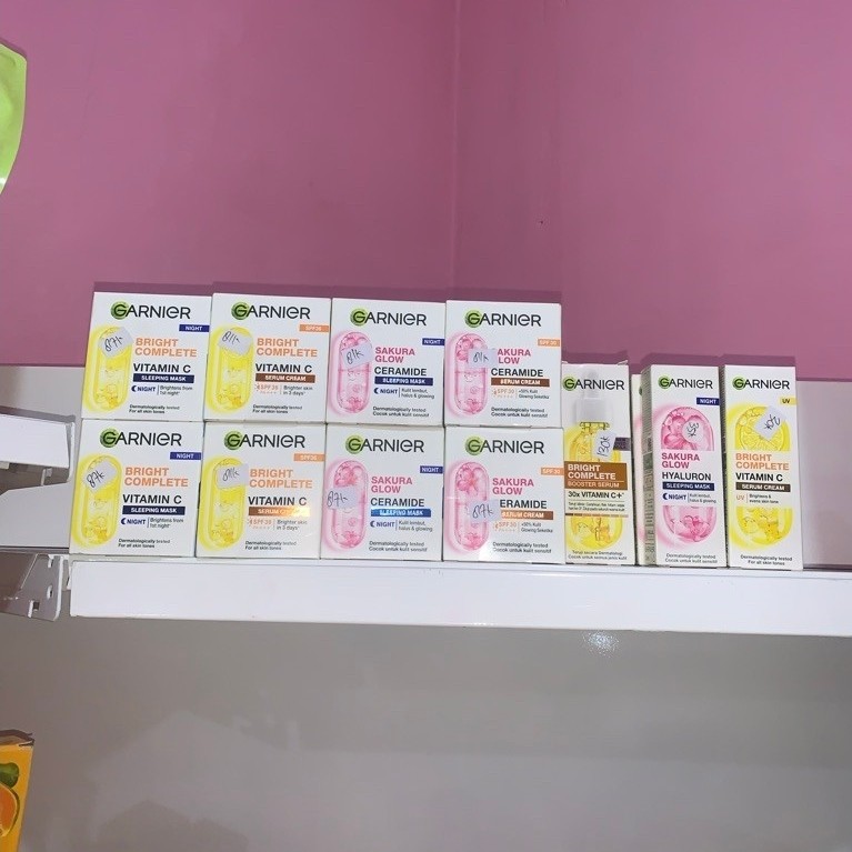 Garnier Sleeping Mask / Garnier Serum Cream / Garnier Booster Serum