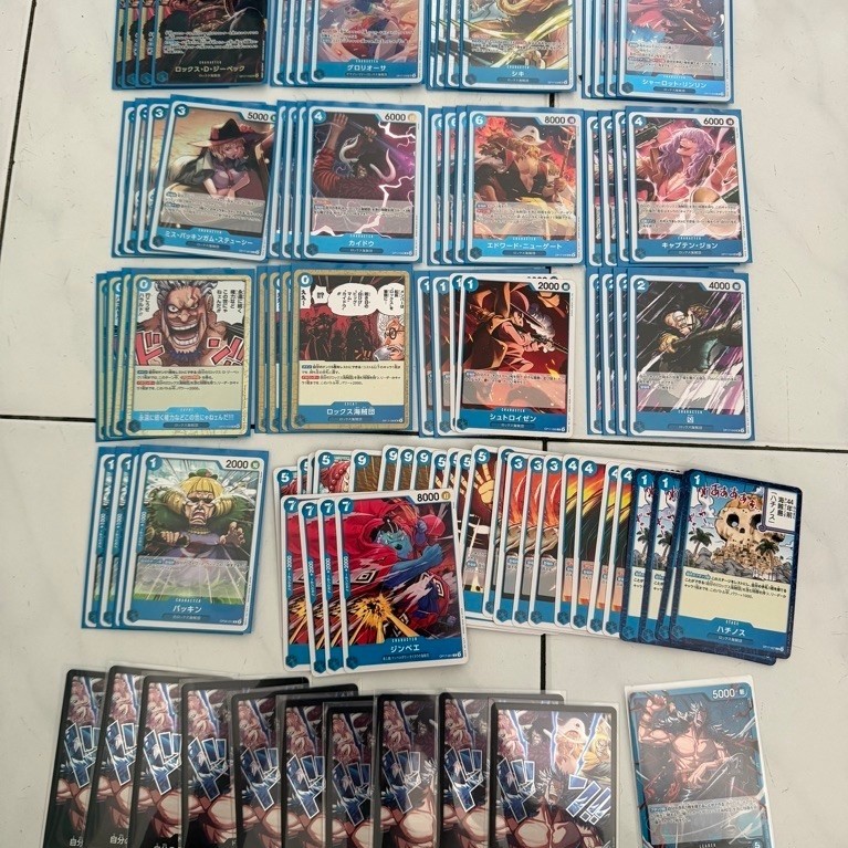 OPTCG FULL DECK ROCKS D XEBEC