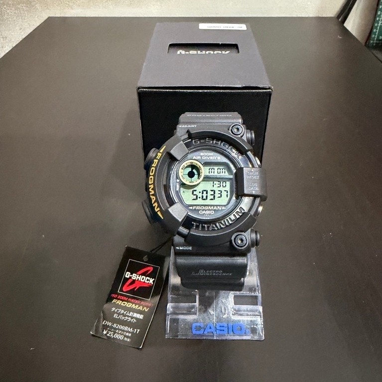 Casio Frogman DW 8200BM / DW8200BM Man In Black II