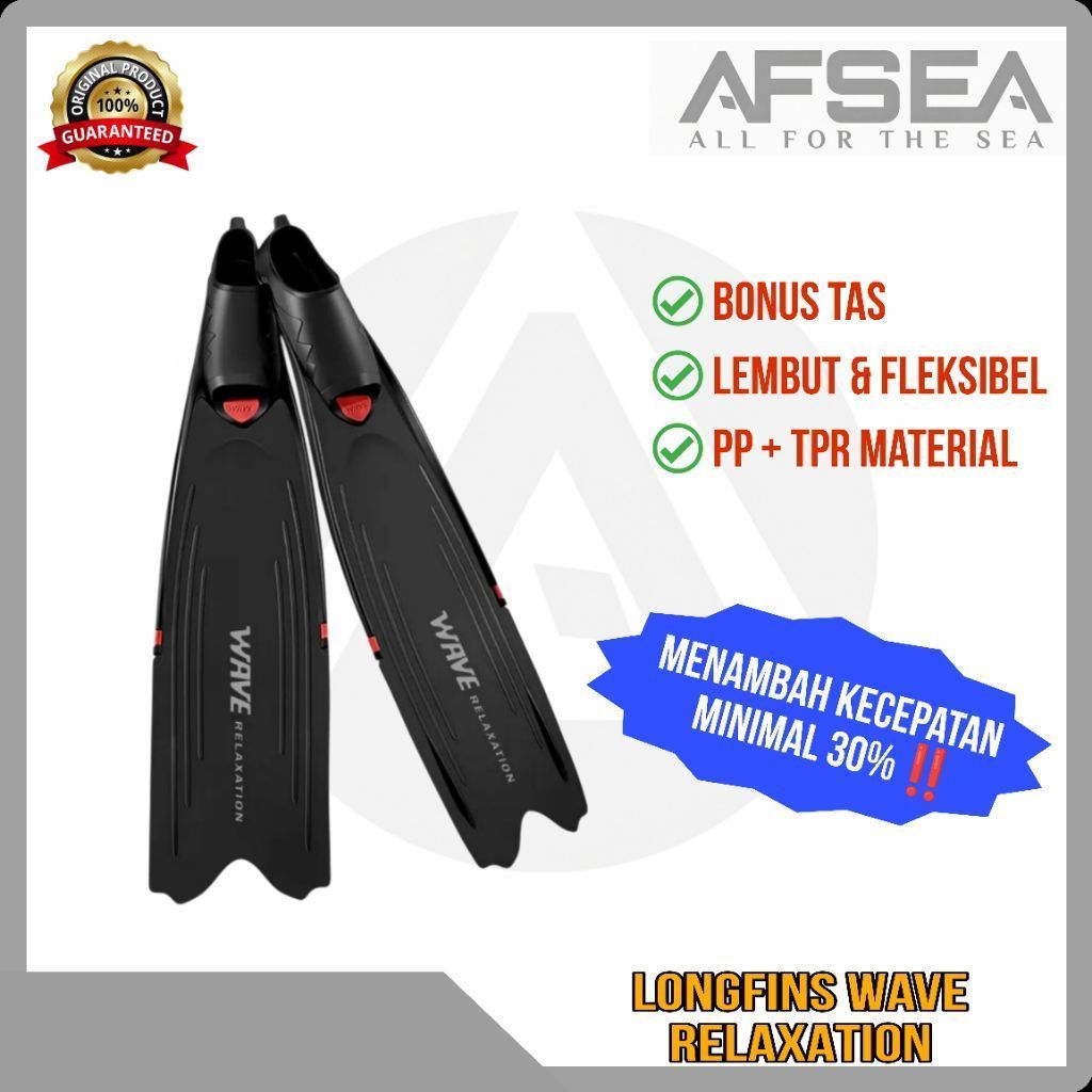 LONG FIN WAVE RELAXATION UNTUK FREEDIVING
