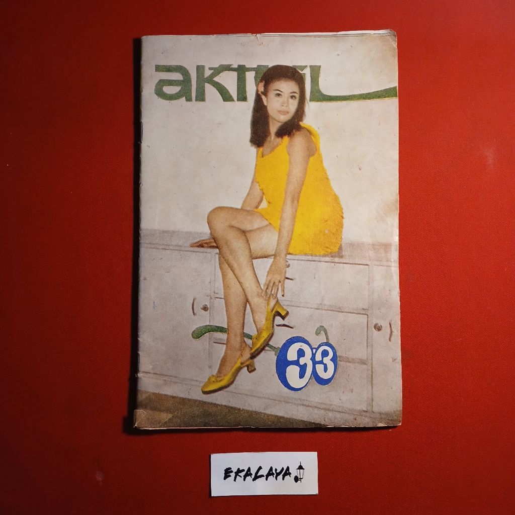 Majalah AKTUIL (No. 33 Tahun ke III 1969) — Cover Sumiati Hakim, Artikel Band The Tremeloes, Scaffol