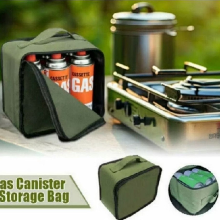 Tas penyimpanan tabung gas mini traveling Tas penyimpanan tangki gas buat camping