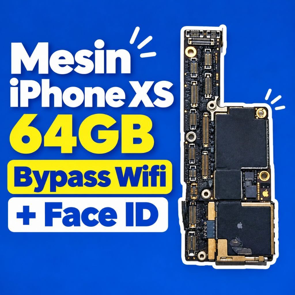 Mesin iPhone XS 64GB Bypass Wifi Only + Face ID