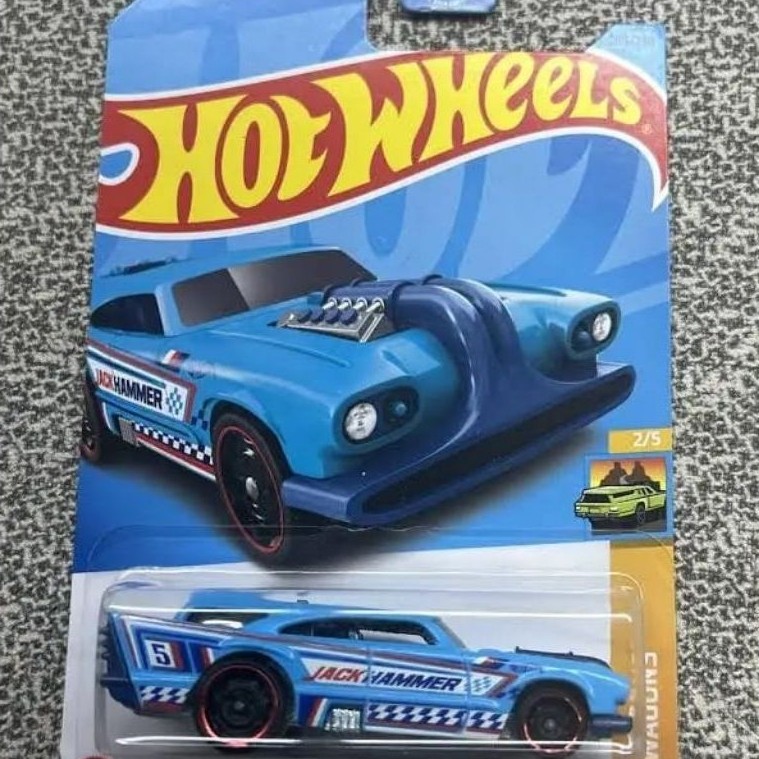 Hot Wheels Jack Hammer Blue - HW Wagons
