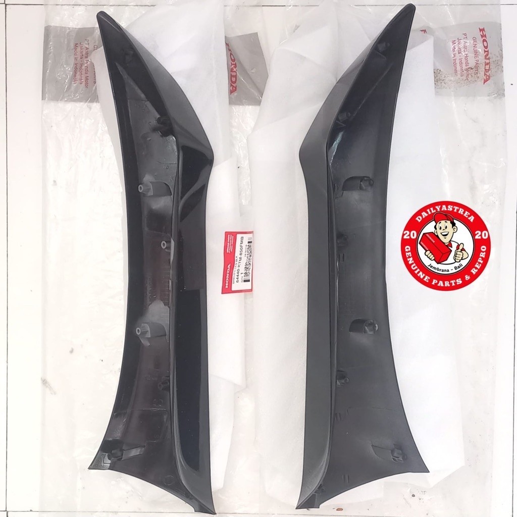 LEGSHIELD LEGSIL LEKSIL TEBENG LUAR HITAM HONDA SUPRA X 125 OLD ORIGINAL 64430 64440-KTM-850FMB