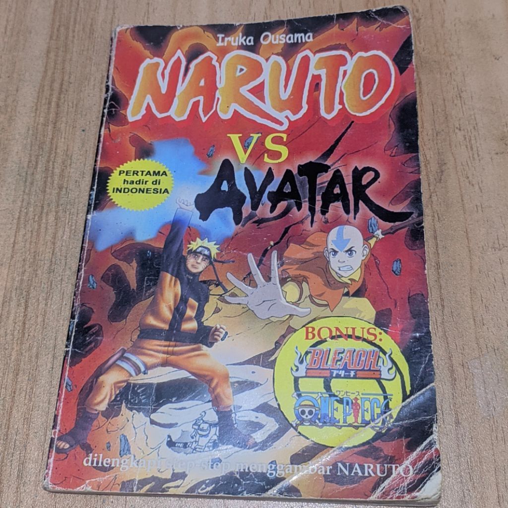 Buku naruto vs avatar preloved