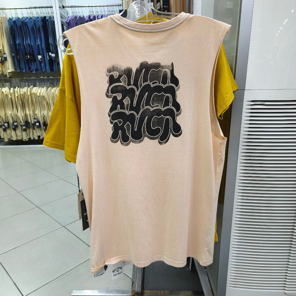 Kaos Singlet Rvca Zerox Muscle WZA Original