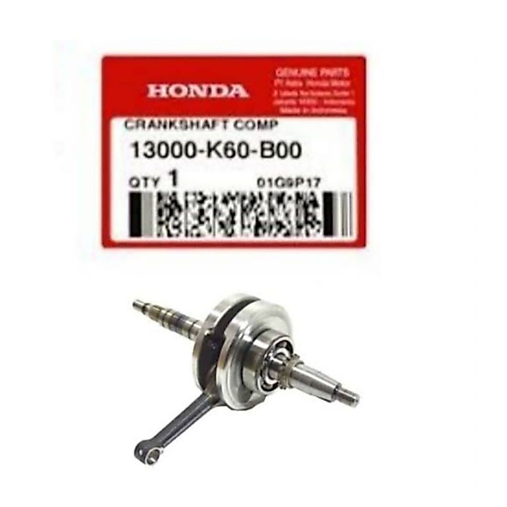 13000K60B00/13000K60B60 Kruk as komplit Vario 125 K2V, Vario 120 KZR, Vario 125 K60 Asli AHM Honda