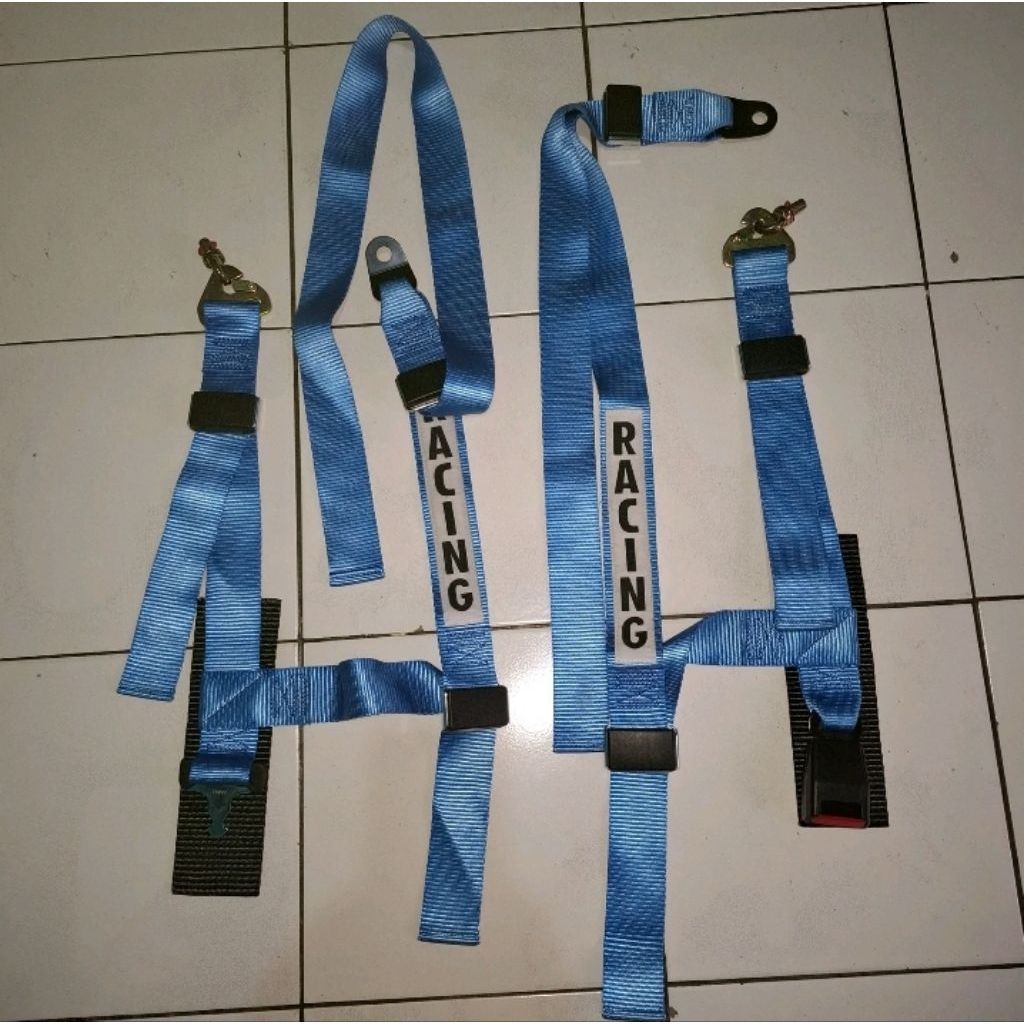 Seat belt RACING safety belt Racing sabuk pengaman RACING. Universal