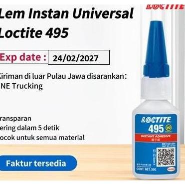 LOCTITE 495 /401 /460 /406 /480 LEM INSTAN UNIVERSAL 20G