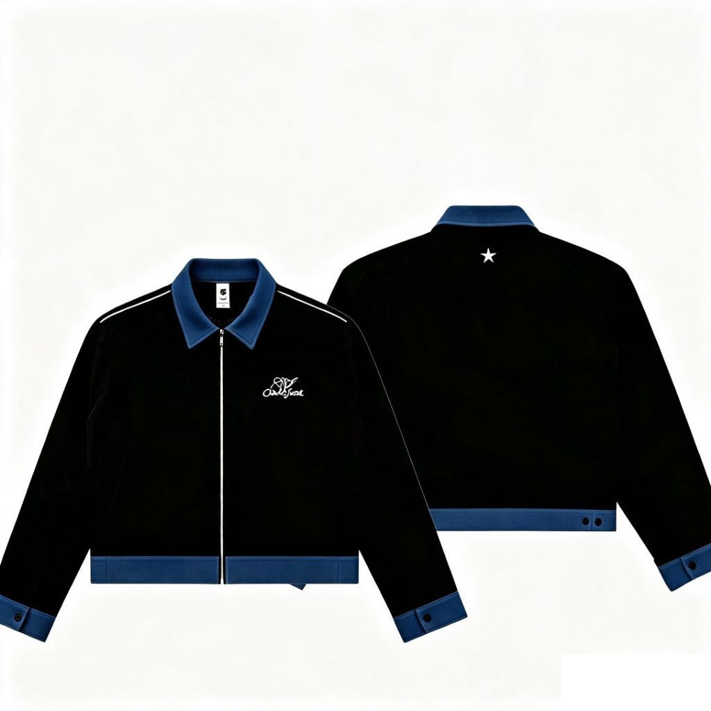 Varsity Satin Bahan Satin Ukuran M Fit L Kondisi Bagus