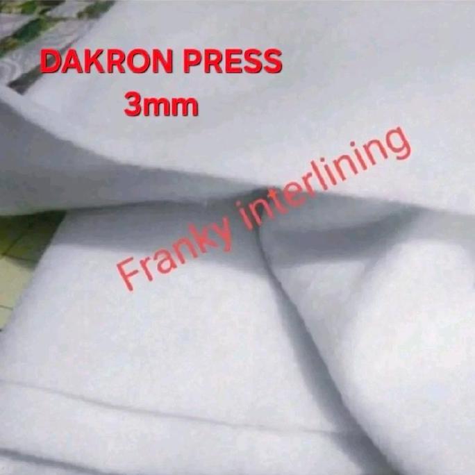 Sew- Dakron Press Kerajinan Tangan Tebal 3Mm Lebar 150Cm Harga Per Meter ( Dakron 3Mm )