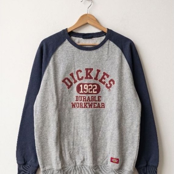 Sweatshirt Crewneck Dickies Pria Size L (Jaket Second/bekas Brand)