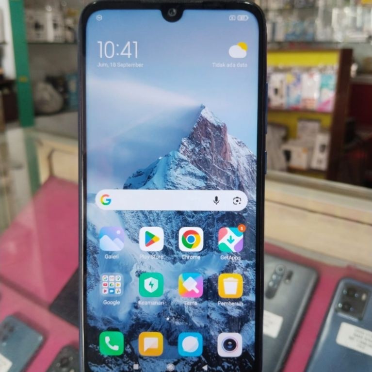 HP SECOND MURAH BERGARANSI REDMI NOTE 7 RAM 4/128 BATANGAN LCD ORIGINAL