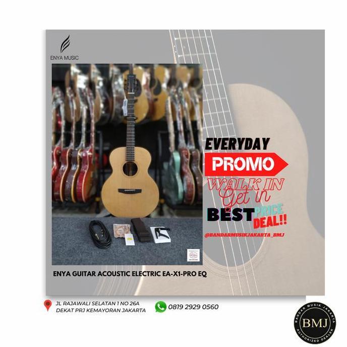 BROWN_DEKA - ENYA GUITAR ACOUSTIC ELECTRIC EA-X1-PRO EQ BMJ