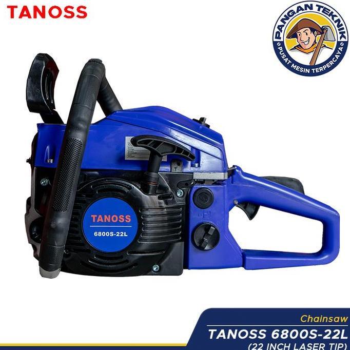 NEW Gergaji (Chainsaw) TANOSS 6800S - 22 Inch LT | MESIN GERGAJI TANOSS | MESIN GERGAJI BENSIN