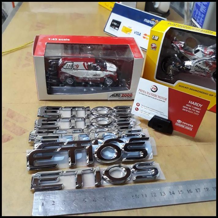TERBARU EMBLEM ETIOS ORIGINAL 