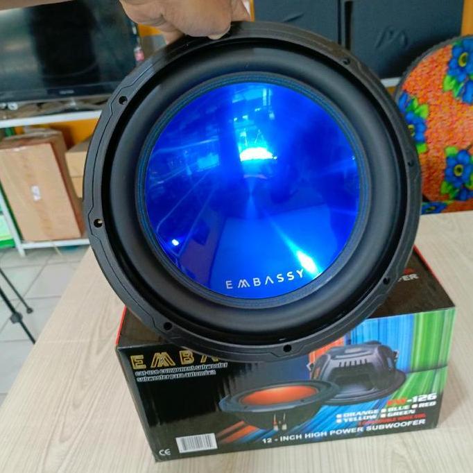 Speaker Subwofer fasip Embassy 12 inch 1000Watt EW-126 &  Bok subwofer 12 inch  Car