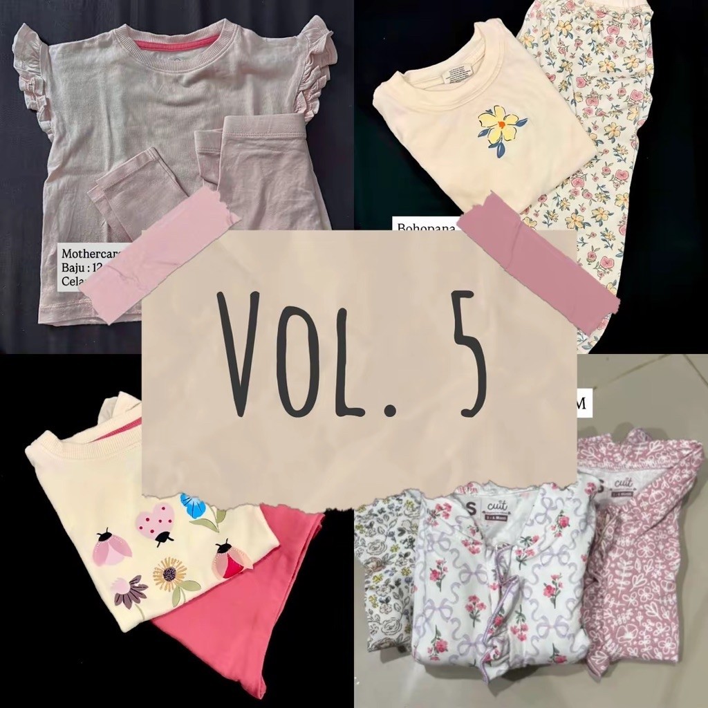 VOL.5 - WAJIB BACA DESKRIPSI  || Preloved Baju Anak Branded Bohopana Mothercare Cuit Old Navy Cool B
