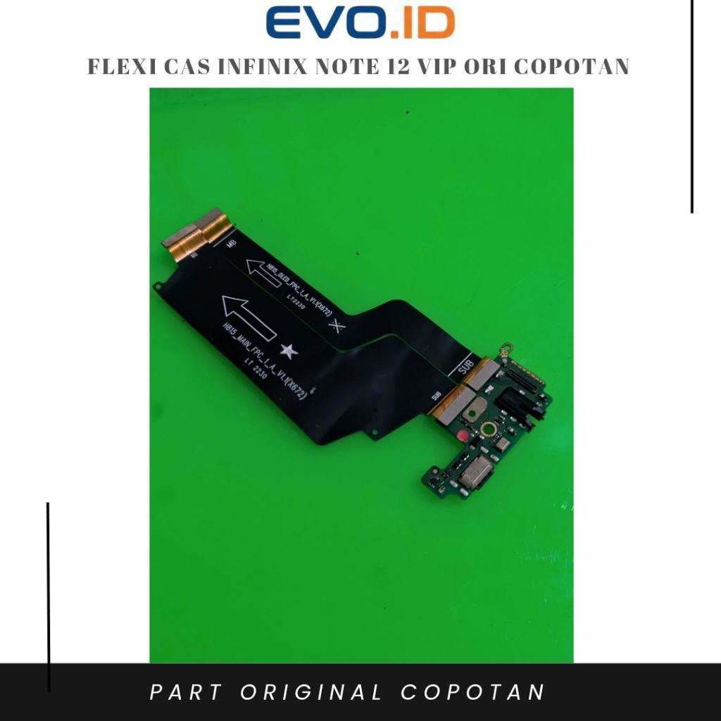 Flexi Cas Infinix Note 12 Vip Original Copotan Papan Cas Infinix Note 12 Vip Ori Copotan