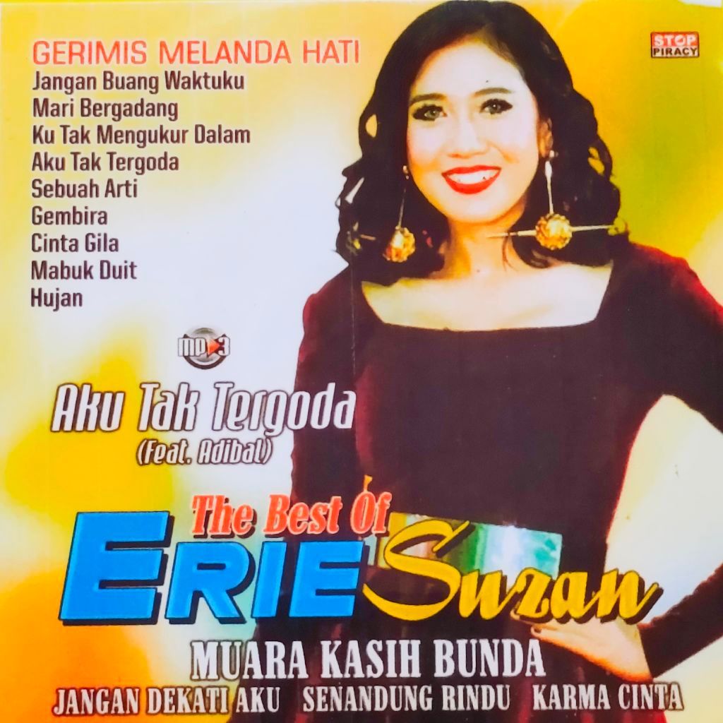 Kaset MP3 Audio 159 Lagu Dangdut KRISTINA - ERIE SUZAN - CICI PARAMIDA - INUL DARATISTA Album Edisi 