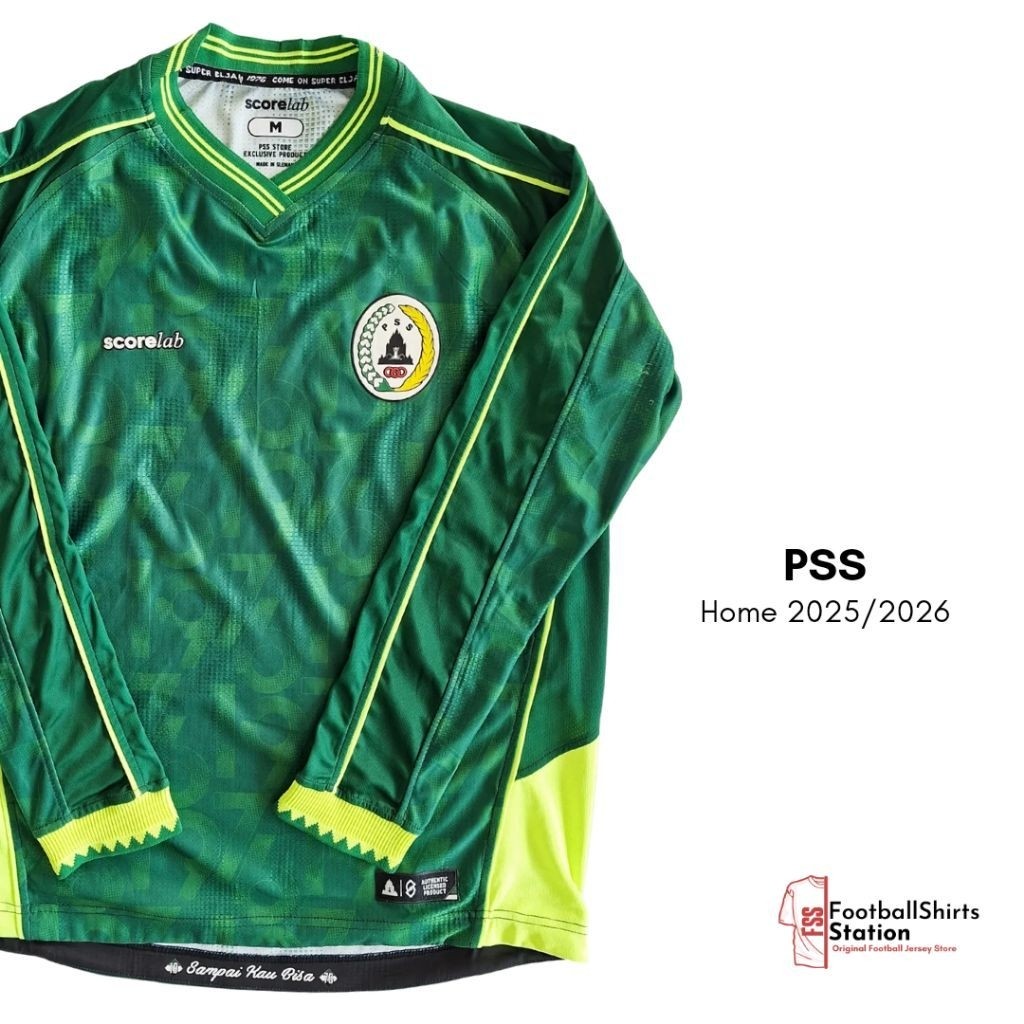 Jersey PSS Sleman Home 2025/2026 Player Issue Longsleeve Size M Original Scorelab
