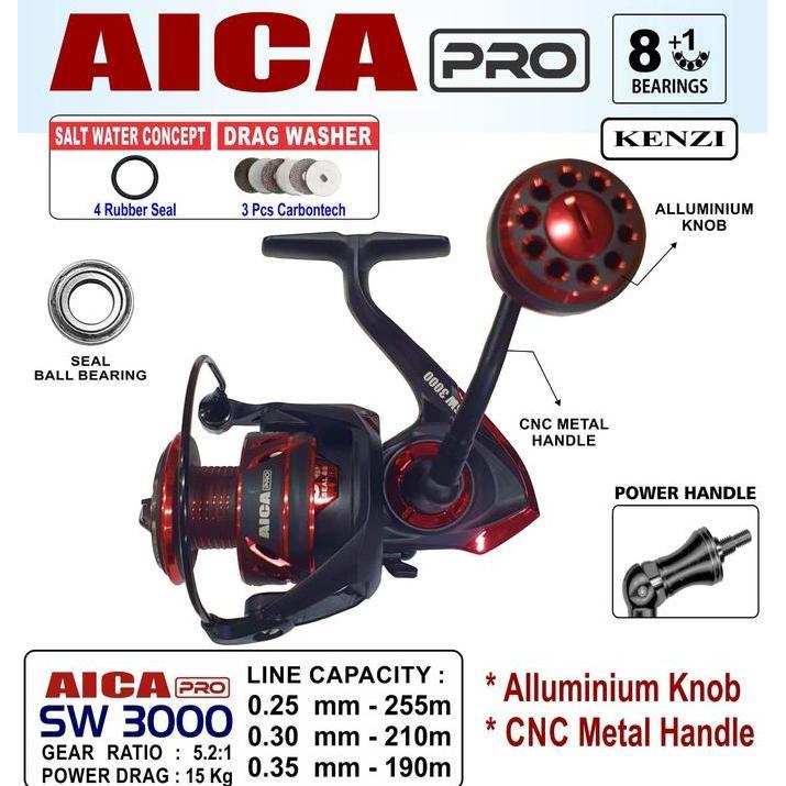 REEL KENZI SW AICA PRO 1000| 2000 | 3000 | 5000 |6000