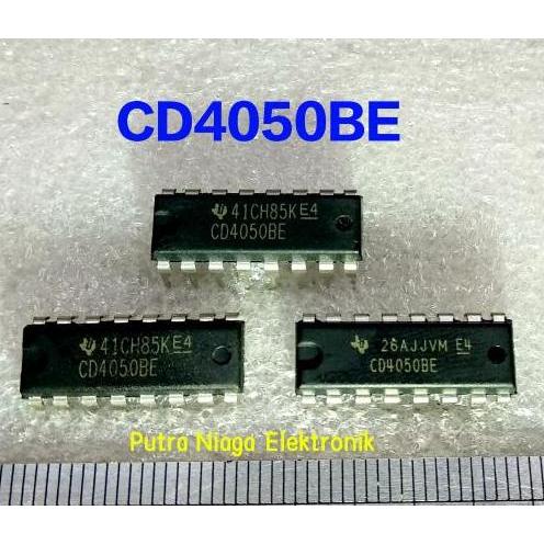 IC CD4050BE DIP 16 PIN CD4050 / TC4050 / HEF4050 / HCF4050