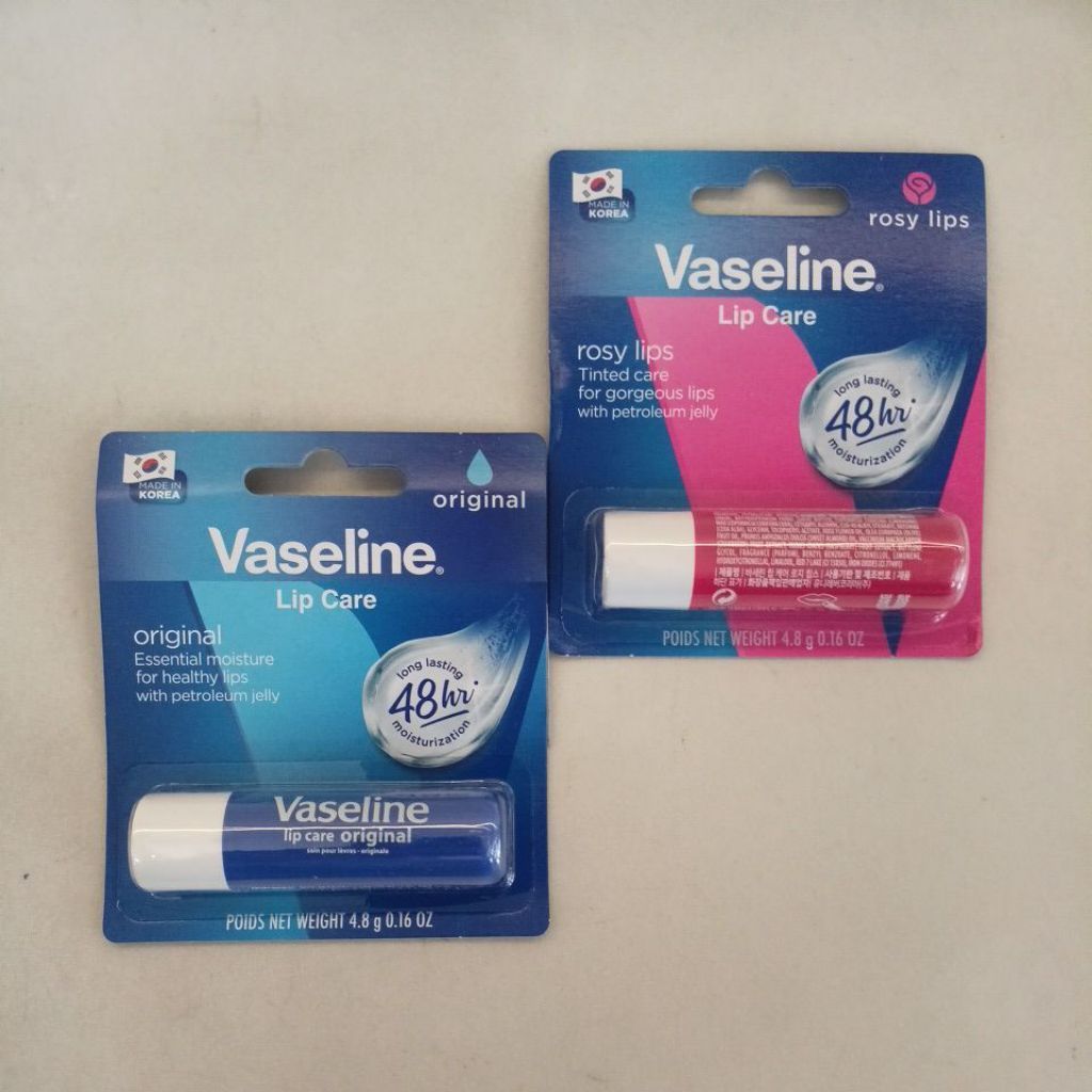 Vaseline Lip Therapy Rosy Lips Balm 4.8gr Korea