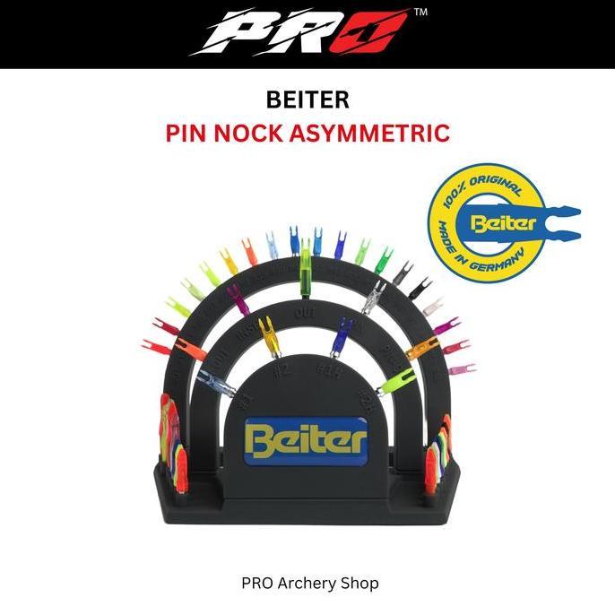 PIN NOCK BEITER ASYMMETRIC 1 PACK (25PCS) ORIGINAL / BEITER NOCK ASLI / BEITER PIN NOCK / ALAT PANAH
