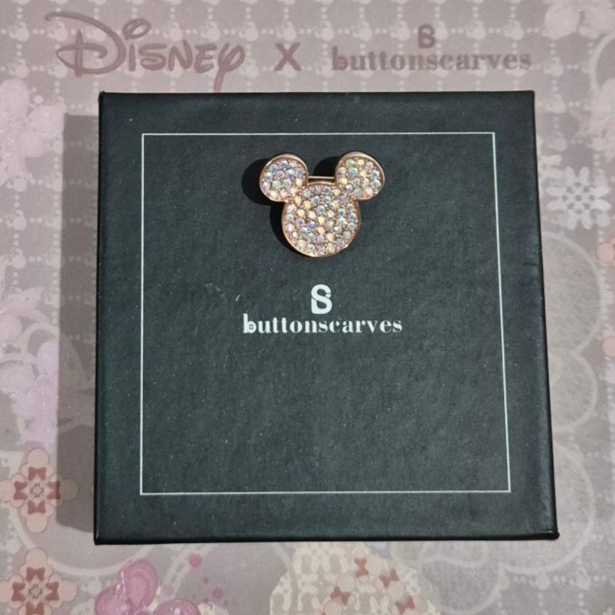 Bross Mickey Disney x Buttonscarves Mini Rosegold