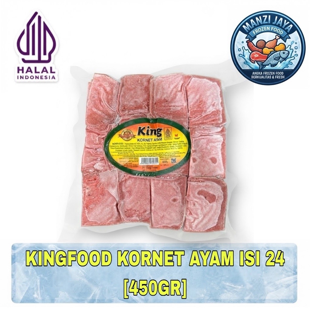 KINGFOOD Kornet Ayam Isi 24 [450gr]