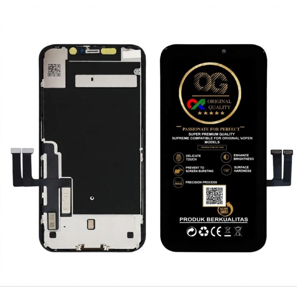 LCD Iphone 11/11 Pro Original OG Touchscreen Fullset Layar Hp Replacement