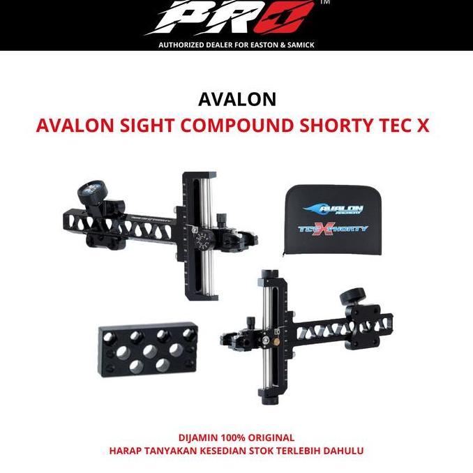SIGHT FISIR KIDAL COMPOUND AVALON SHORTY TEC X COMPOUND KANAN KIDAL / BUSUR KOMPON ALAT PANAHAN | AL