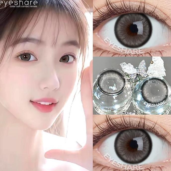 Eyecare- Eyeshare Softlens Gray 14.5Mm 1Pasang B Eyes Lensa