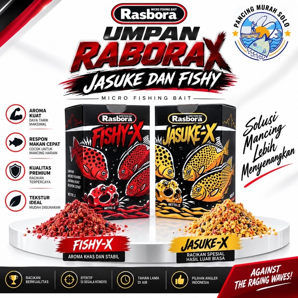 Umpan Rasbora Terbaru Rabora X Jasuke dan Fishy