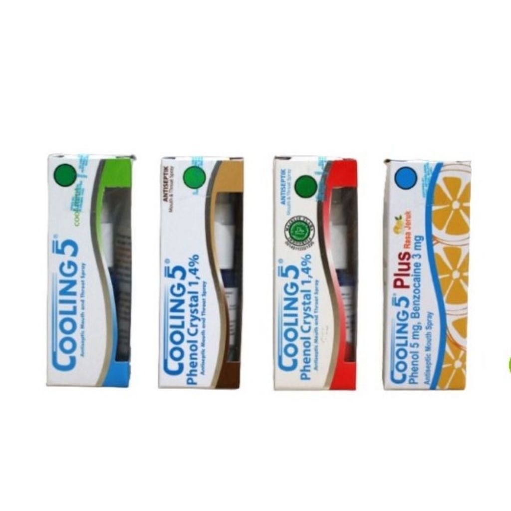 COOLING 5 BIRU / COOLING 5 PLUS / COOLING 5 SPRAY