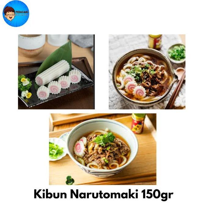 Food- [Pbb] Kibun Narutomaki 160Gr 150Gr | Narutomaki | Fish Cake Ramen | Topping Ramen Sushi | Kama