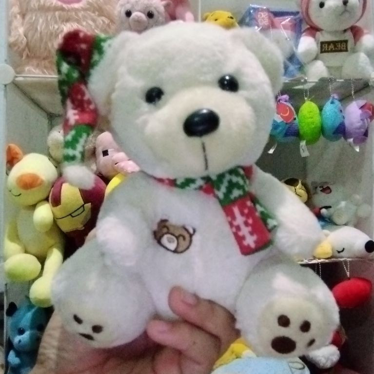 boneka beruang teddy natal