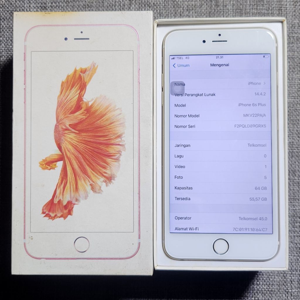 IPhone 6S Plus 64gb ibox PA/A Gold