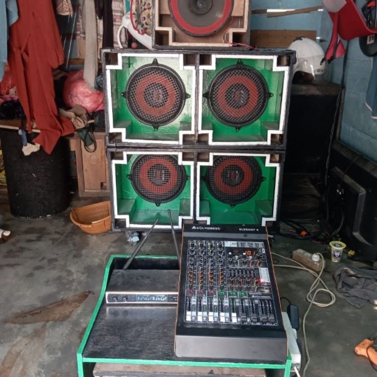 sound system' full set siap pakai